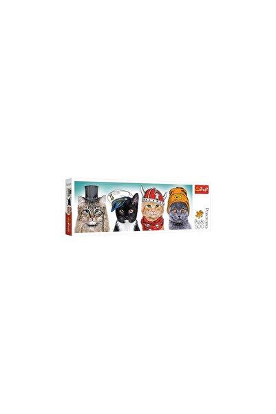 Trefl PUZZLE 500 PANORAMA O ECHIPA FLUFFY