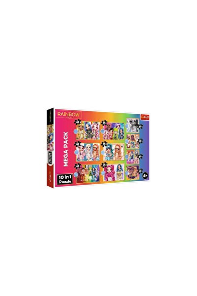 Trefl PUZZLE 10 ÎN 1 CURCUBEU ÎNALT PAPUSIL LA MODĂ