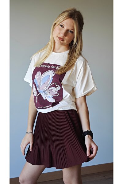 Aten تيشيرت مطرز بالحجر