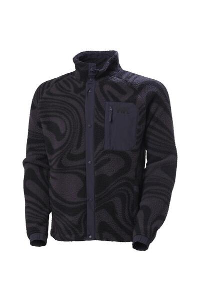 Helly Hansen Panorama Printed Pile Snap Erkek Polar