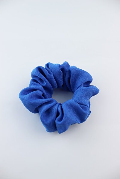 İLKYAZ Soft Cotton Fabric Rubber Buckle Bagel Buckle - Soft Blue