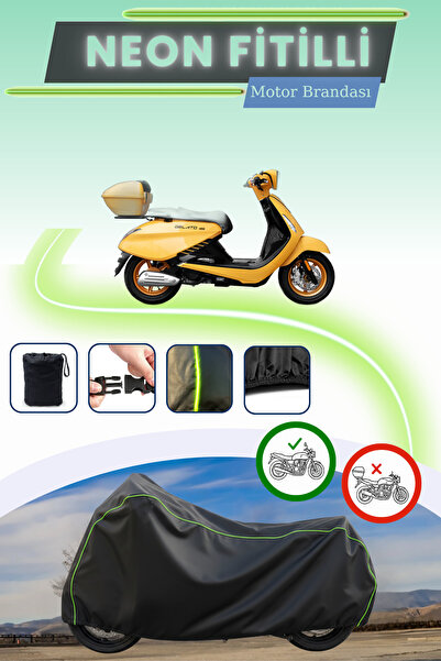 Cemku Cool حقيبة خلفية وقفل باللون الأسود النيون قماش مجدّل غير متوافقة مع يو...