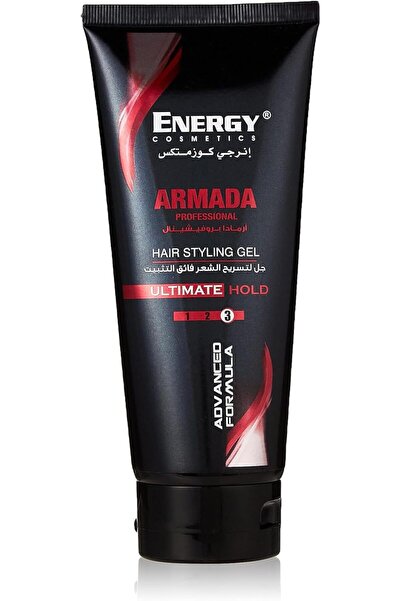 Energy Cosmetics جل تصفيف الشعر إنرجي أرمادا، تثبيت فائق، 200 مل