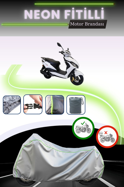 Cemku Cool حقيبة خلفية رمادية نيون قماش مجدّل وقماش محرك متوافق مع أورورا فري...