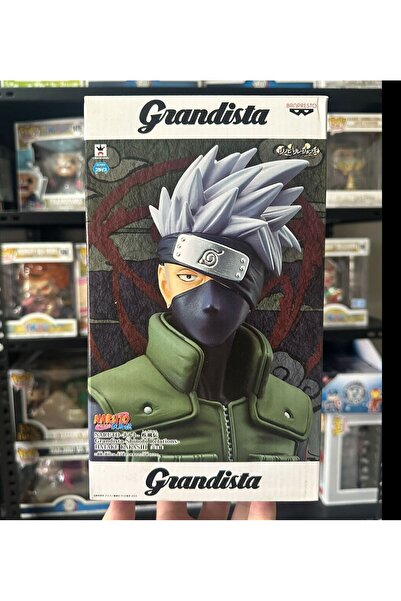 BANDAI Kakashi Hatake Grandista Naruto Anime Figure Banpresto Figür