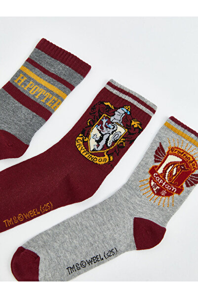 LC Waikiki Stilinizi Bize Bırakın | Harry Potter Desenli Erkek Çocuk Soket Çorap 5'li