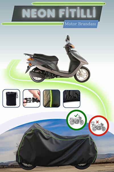 Cemku Cool قماش محرك متوافق مع نيون فيتيل هوندا فيزي 125 من بلاك ليكت