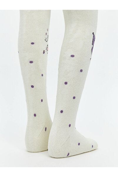 LC Waikiki LCW Kids Kuromi Desenli Kız Çocuk Külotlu Çorap