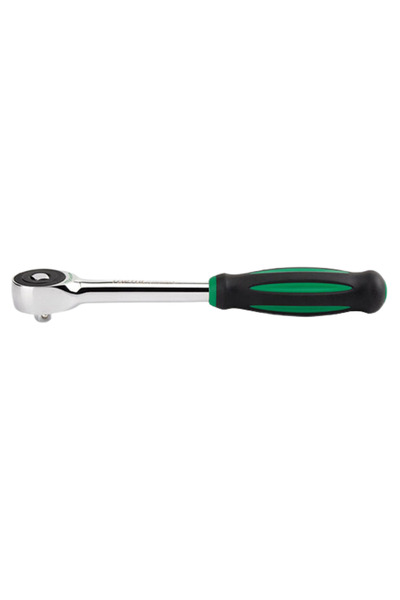 TOPTUL Ratchet driver CJTV1629, 60 teeth, 1/2 inch square driver, length 290 mm, rotated handle