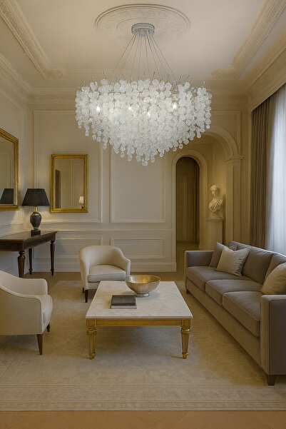 qwell Modern silver chandelier 2026