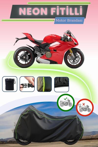 Cemku Cool غطاء محرك أسود متوافق مع نيون فيتيلي دوكاتي بانيجالي V4 S