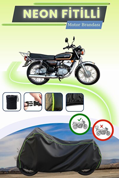 Cemku Cool غطاء محرك ياماها RX 115 متوافق مع نيون فيتيلي متوافق مع بلاك ليك