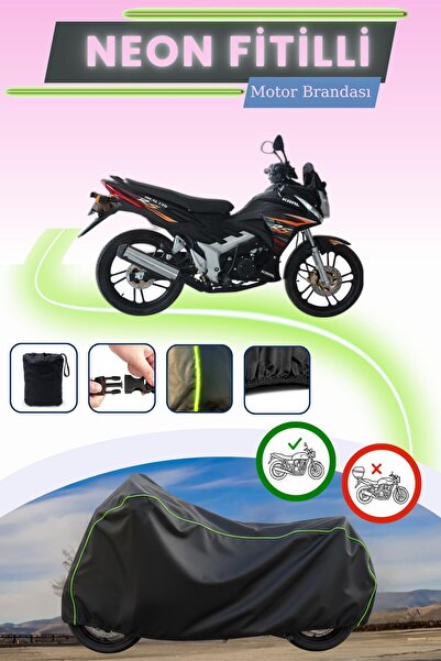 Cemku Cool أسود قماش مجدّل حقيبة، غطاء محرك كينج موتور غير متوافق مع قفل كينج...