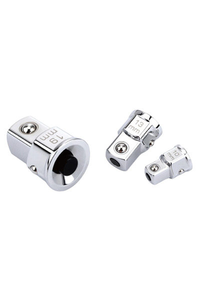 TOPTUL CANA0810 Quick Release Wrench Adapter, 1/4 inch square - 10 mm hex, length 16.7