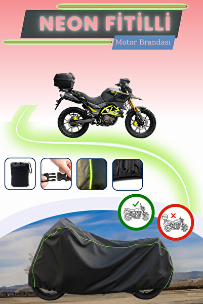 Cemku Cool أسود قماش مجدّل حقيبة، غطاء محرك يوكي تيكين 125 بدون قفل