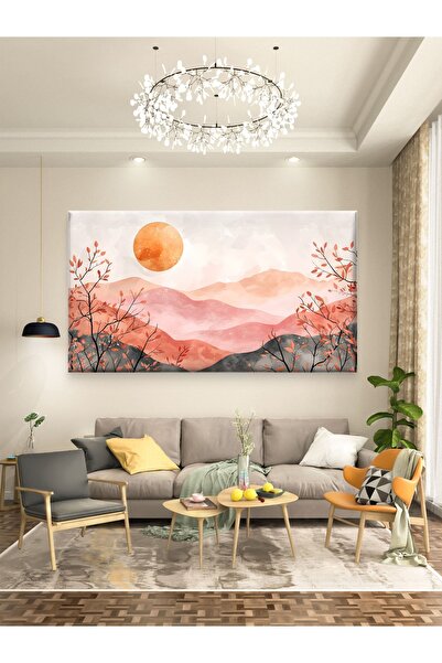 ESLEM SONBAHAR IŞIĞI BASKI KANVAS TABLO