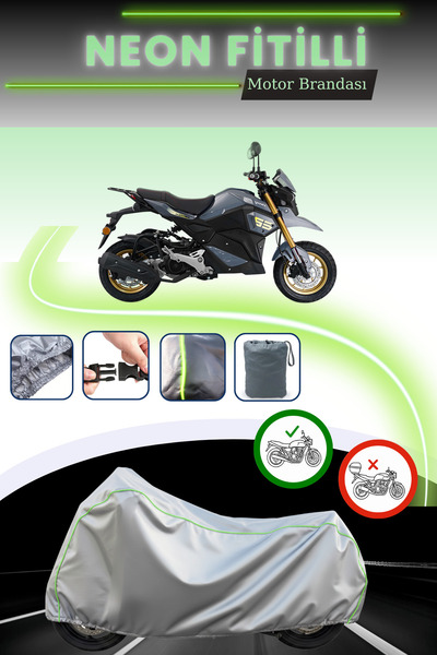 Cemku Cool حقيبة خلفية وقفل باللون الرمادي النيون قماش مجدّل غير متوافقة مع ي...