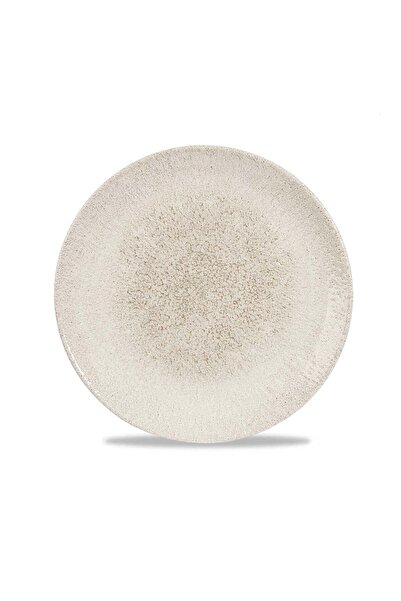 CHURCHILL Raku Agate Grey Evolve Coupe Plate, 26 cm, Round Dining Plate