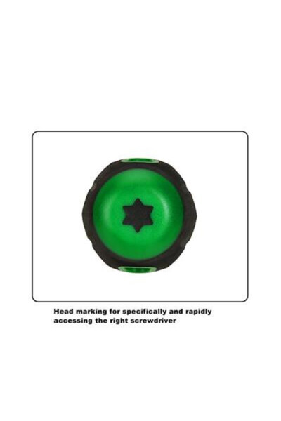TOPTUL Set surubelnite torx Pro-Plus GFE0604, T10x75, T15x75, T20x100, T25x100, T27x100, T30x125, ma