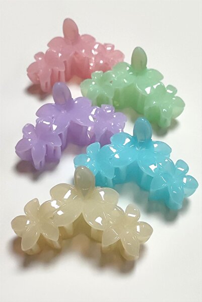 Ayena Moda مشبك ملابس ملون من لوتس 8 سم