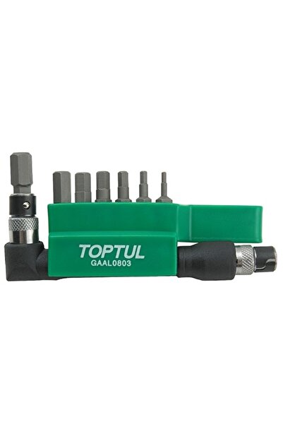 TOPTUL Set chei insurubare GAAL0803, antrenor 1/4 hexagonal, profil hexagonal...