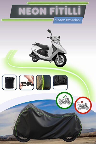 Cemku Cool قفل أسود قماش مجدّل حقيبة، قفل غير متوافق مع محرك هوندا سبيسي 110 ...