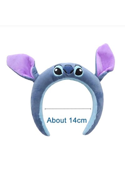 Meyra Accessories Stitch tasarımlı peluş taç özel seri kaliteli ve sevimli stitch taç 1adet