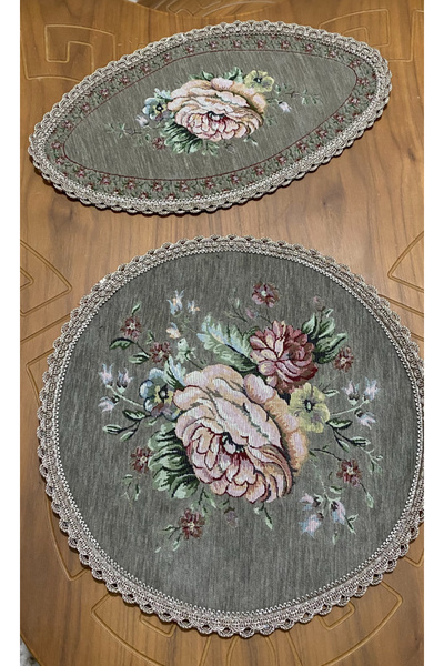 MYHOMEGOBLEN Goblen sehpa örtüsü ve runner40xyuvarlak 25x45oval