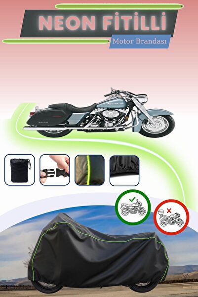 Cemku Cool غطاء محرك متوافق مع هارلي ديفيدسون رود كينج كاستم FLHRSI باللون ال...