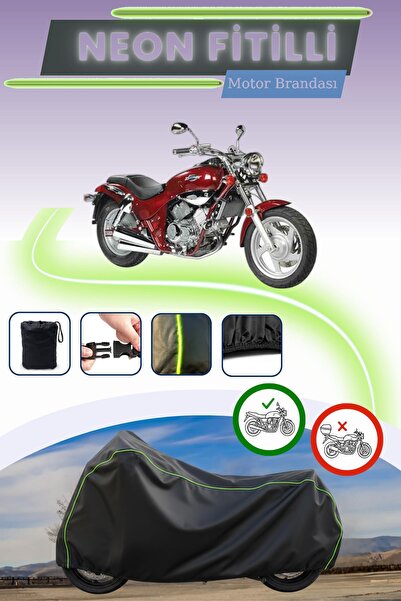 Cemku Cool قفل أسود قماش مجدّل حقيبة، لا يناسب قماش محرك كيمكو فينوكس 250