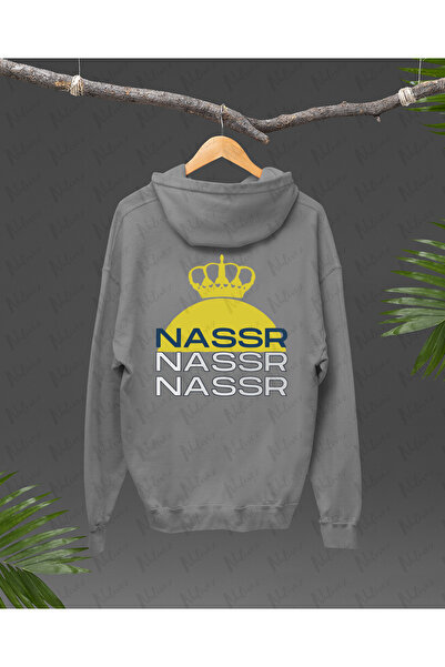 Nulivez Al-Nassr Design Back Printed, High Quality Unisex Oversize Hoodie