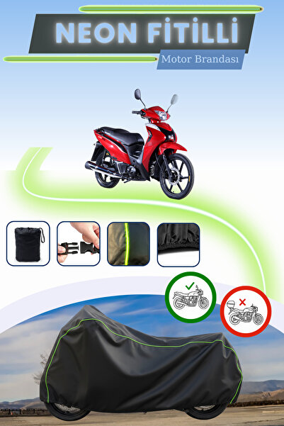 Cemku Cool غطاء محرك متوافق مع Black Lock Neon Fitilli Kuba SJ50 Pro