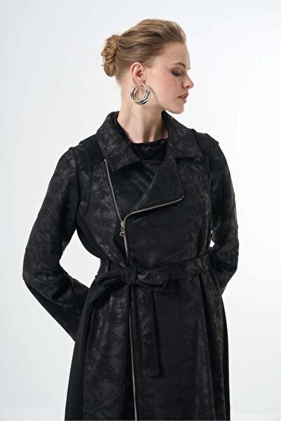 MissWhence Suede Overcoat