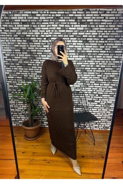 ZarülAAy fashıon Triko Elbise is a knit dress that does not show through.