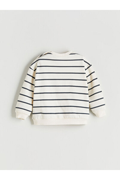 LC Waikiki Embroidered Baby Boy Sweatshirt and Pants