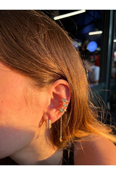kalia Gold Yıldızlı Earcuff