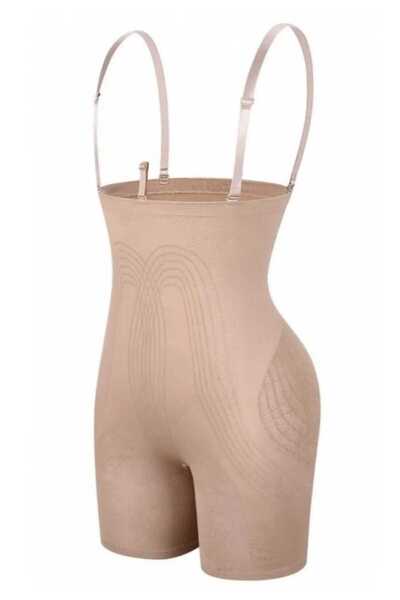 Fstyle Seamless High Waist Body Shaper Full Body Shaper Tummy Control Seamless Waist Trainer for Slim Dresses and Everyday Use