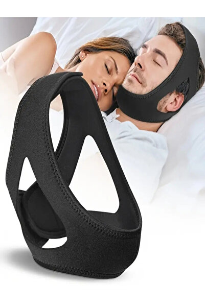 Ankaflex Erkekler ve Kadınlar için Nefes Alabilir Horlama Önleyici Çene Kayış...