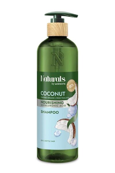 Naturals By Watsons Coconut Shampoo 490ml