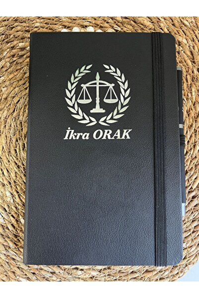 imzatasarım Isme Kişiye Özel Baskılı Avukat Hediyeliği Ajanda Defter ve İsim ...