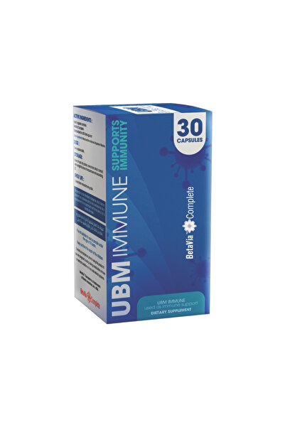 UBM IMMUNE - معزز المناعة مع بيتا 1،3 جلوكان - 30 كبسولة - للبالغين