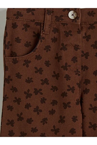 LC Waikiki Lcw Kids Wideleg Floral Girl's Pants