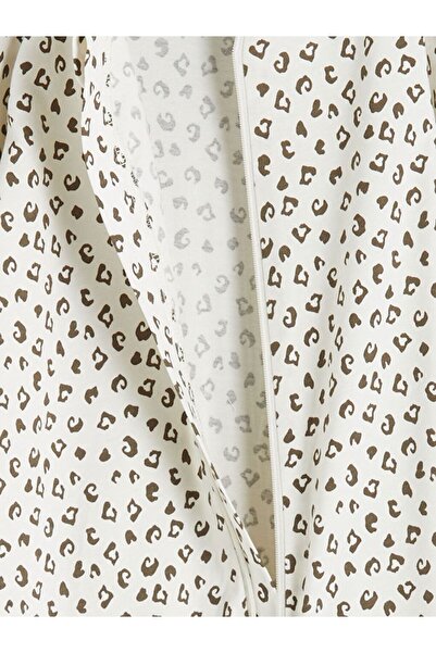 LC Waikiki Lcw Baby Crew Neck Basic Zippered Baby Girl Romper