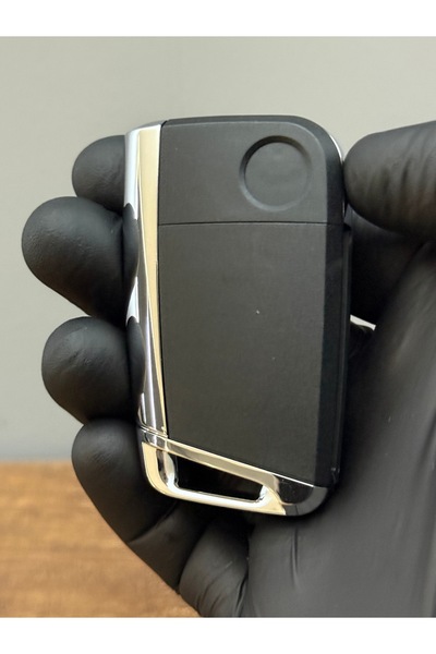 Luxe Aksesuarr Carcasă pentru telecomandă cu cheie cu 3 butoane pentru Volkswagen Golf-Jetta Skoda Octavia Super B Sea Leon