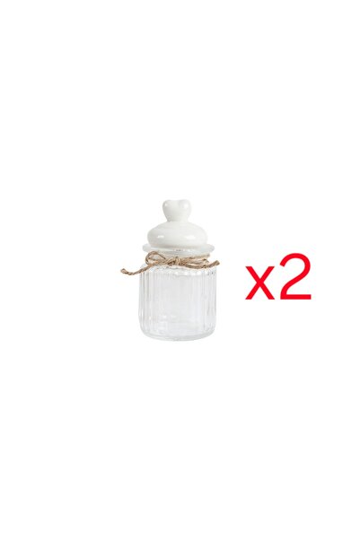 Porland Heart Mini Storage Container Set of 2 270Cc