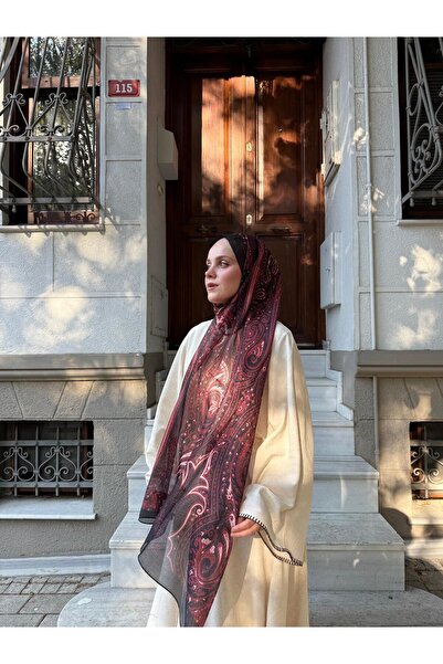 CUOCA LOUNGE ince Vual İpek Şal Kadın Hafif ve Zarif