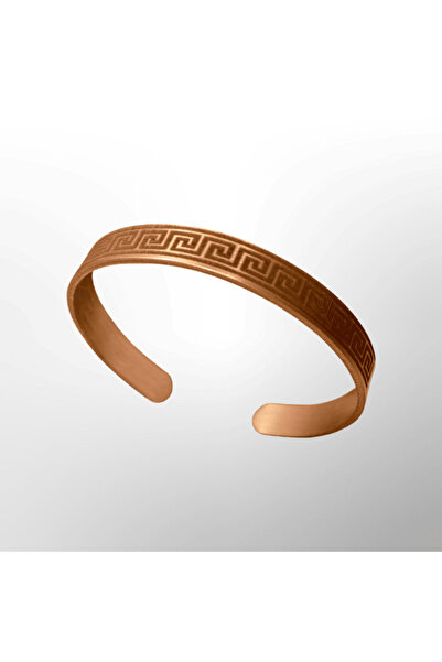 FM Handmade Antique Patterned Stylish Embroidered Copper Bracelet |   Timeles...