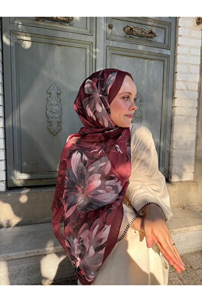 CUOCA LOUNGE ince Vual İpek Şal Kadın Hafif ve Zarif