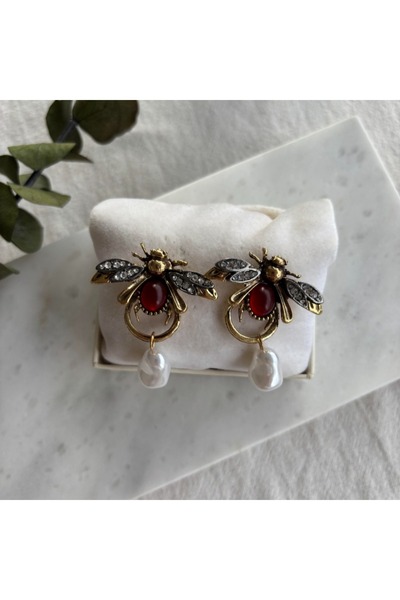 Trevi Accessories أقراط النحلة العلامة التجارية