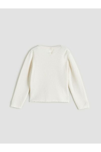 LC Waikiki Lcw Kids Crew Neck Basic Girls' Knitwear Sweater